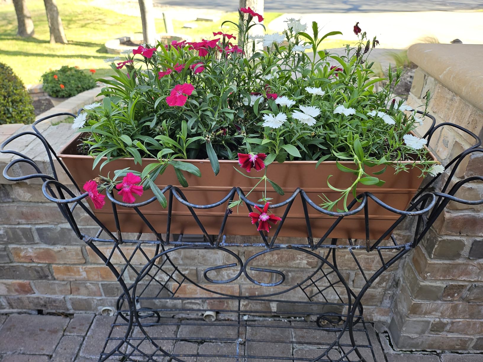Achla Designs C-21C Plated Flower Box, Window Flowerbox Planter, Large, Copper customer photo 1