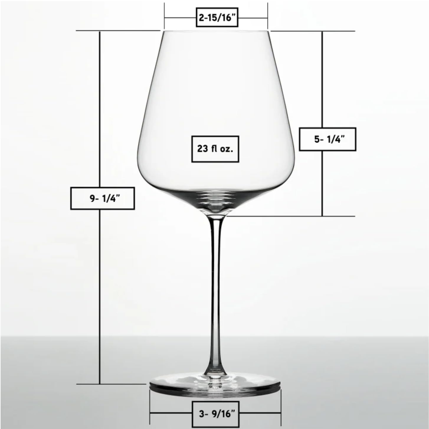 Zalto Bordeaux Glass - Hand-Blown European Crystal Stemware for Full-Bodied Red Wines - Austrian Craftsmanship, 9.1