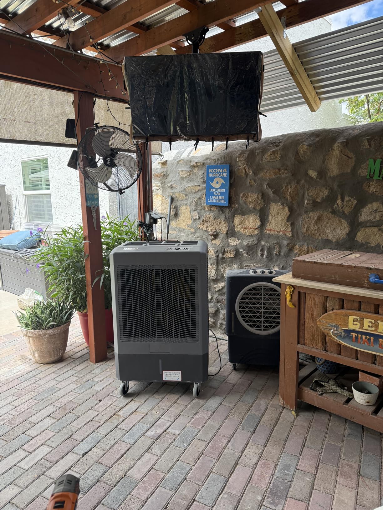 Hessaire MC61M 5,300 CFM 3-Speed Portable Evaporative Cooler customer photo 2