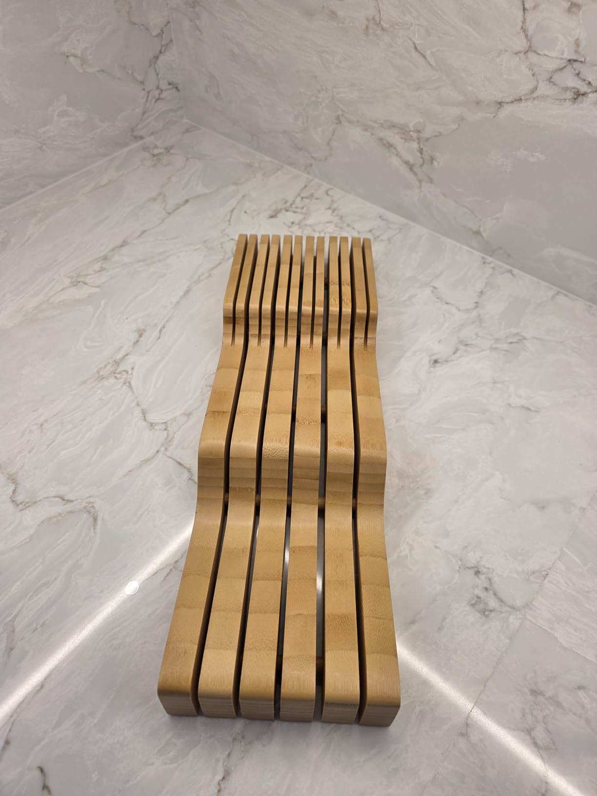 Bellemain 100% Pure Bamboo in Drawer Knife Block | 16 Knife Slots customer photo 1