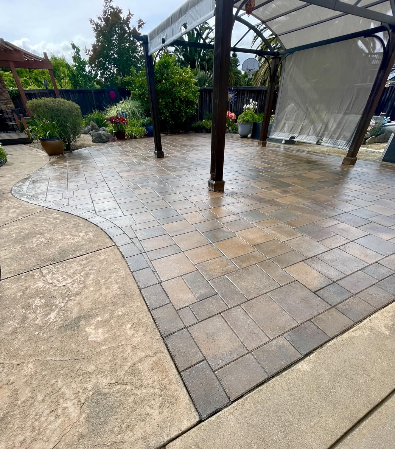 Armor AR350 Low Gloss Wet Look Concrete Sealer 5 Gallon - Professional Grade Color Enhancing Solvent Based Acrylic Sealer for Exterior Concrete and Pavers customer photo 2
