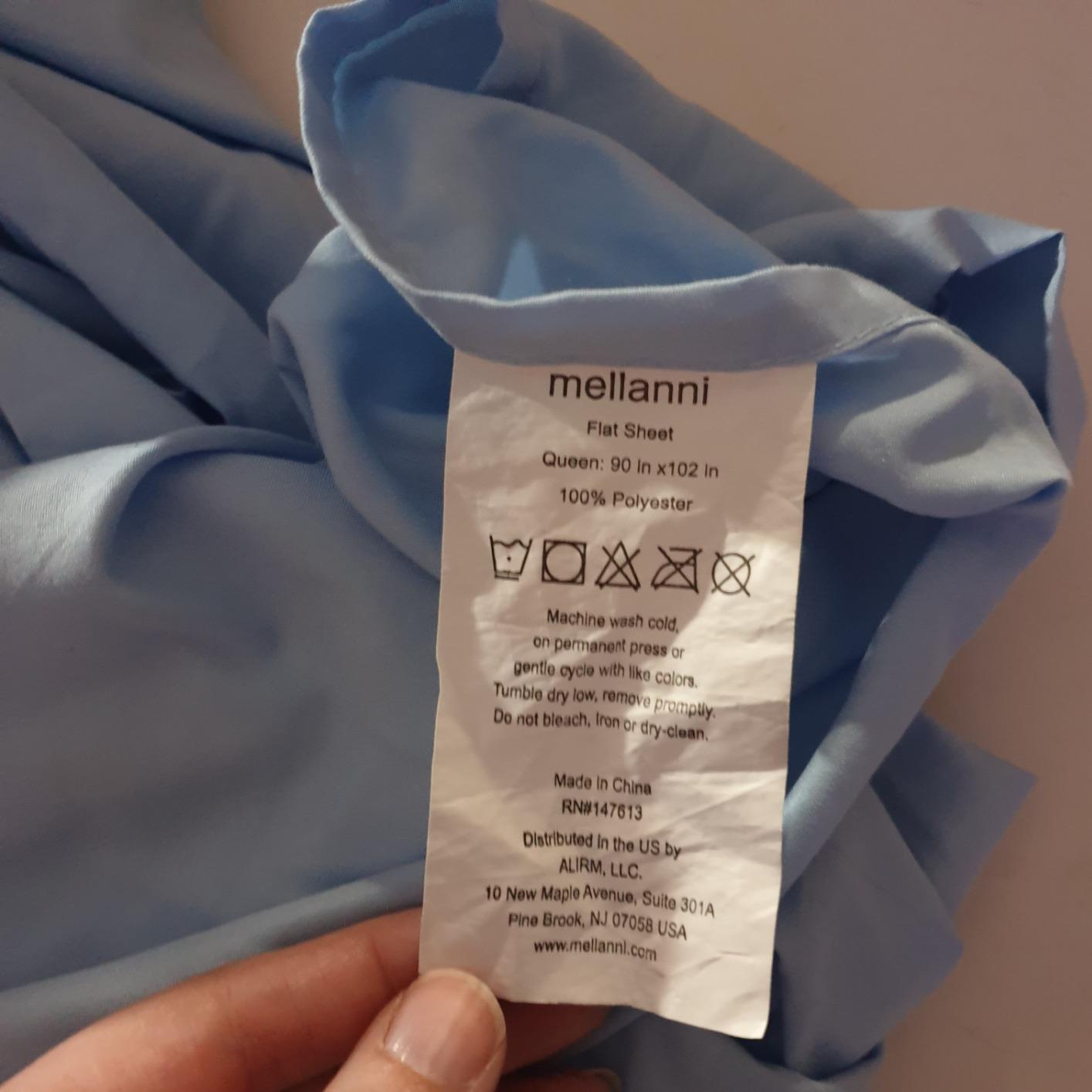 Mellanni Iconic 4-Piece, Ultra Soft Sheet Set (Queen, White) | 10M+ Sleepers. Lab-tested: Sleeps Cool, Stays Bright, Strong, Smooth. Good Housekeeping Best Bedding, 7 yrs running. customer photo 1