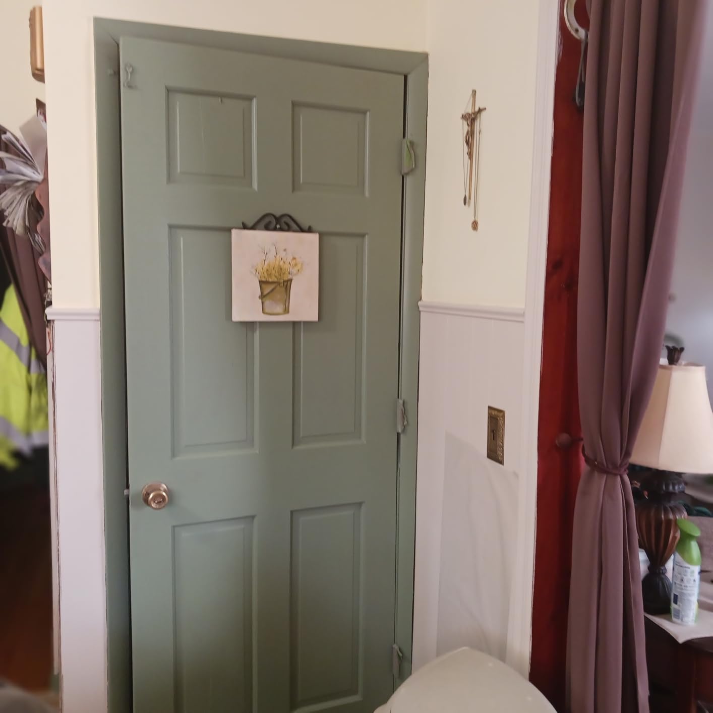 PRESTIGE Paints Exterior Paint and Primer in One, 1 Gallon, Semi-Gloss, Garden Sage customer photo 2