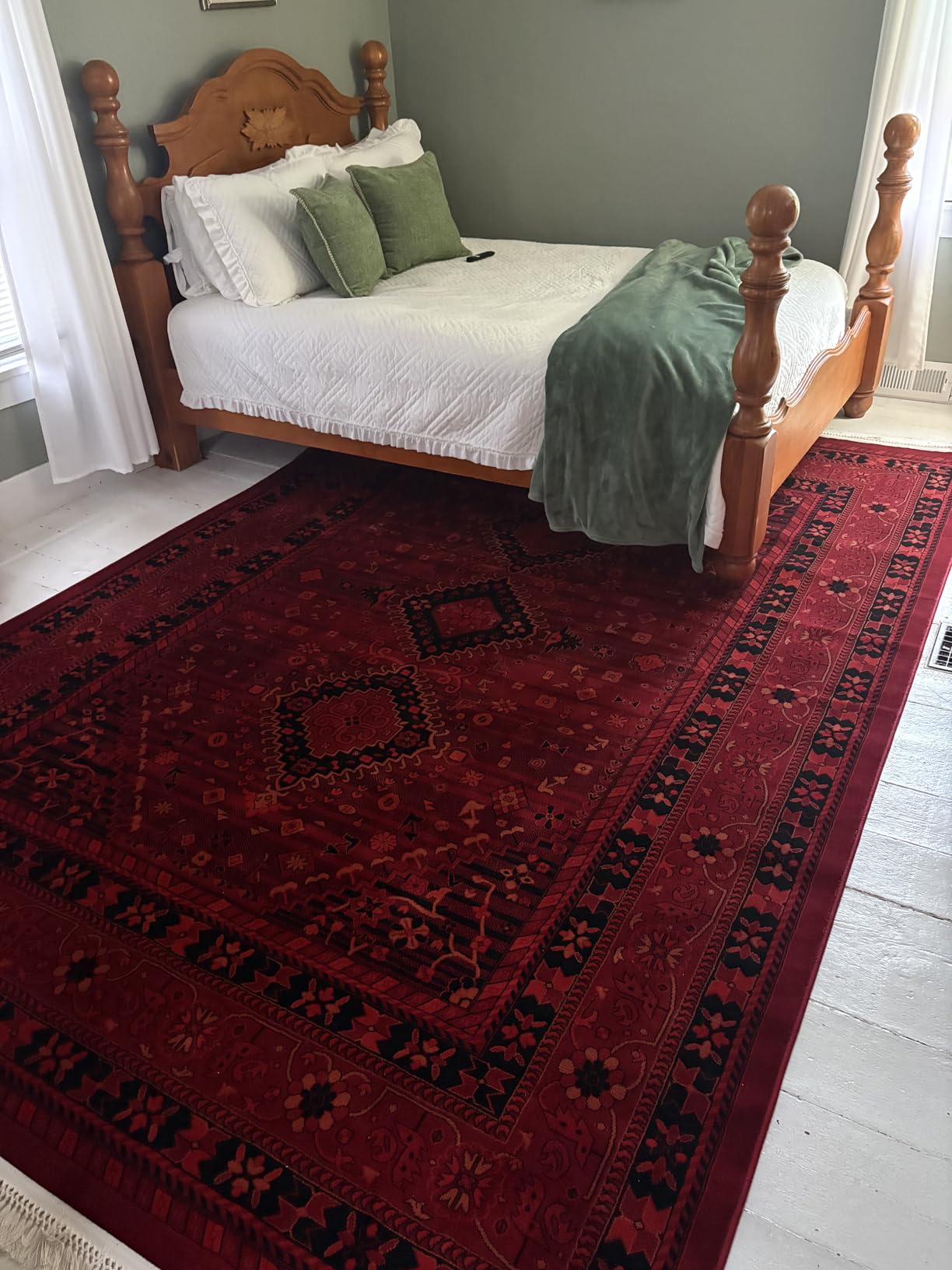Unique Loom Tekke Collection Area Rug - Sheibani (7' 10