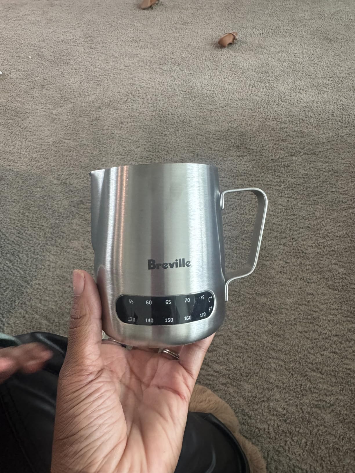 Breville BES003 Temp Control Milk Jug Espresso Accessory for Creating Latte Art customer photo 1