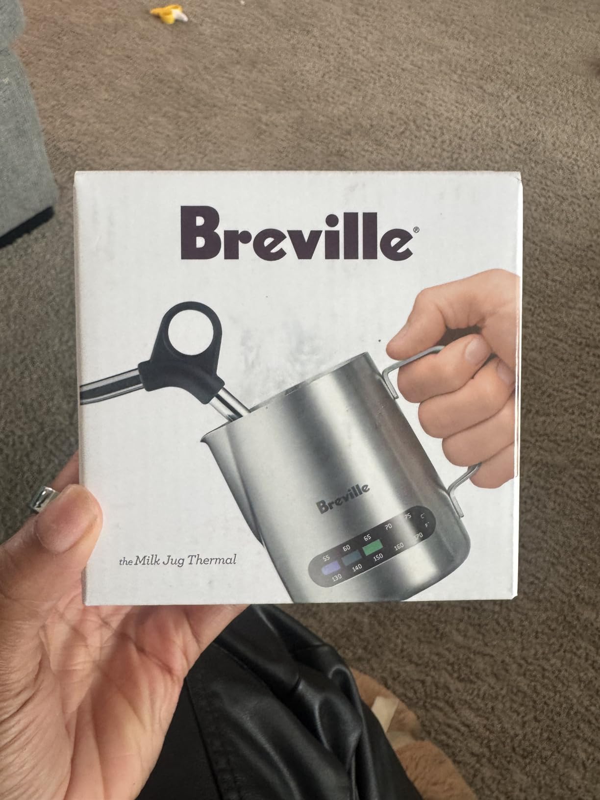 Breville BES003 Temp Control Milk Jug Espresso Accessory for Creating Latte Art customer photo 2