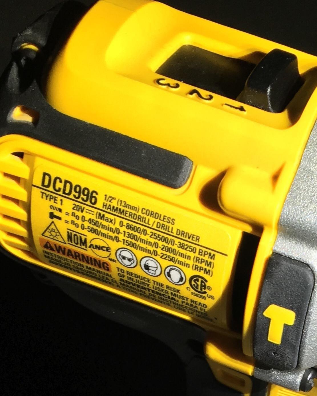 DEWALT DCD996B Hammer Drill customer photo 2