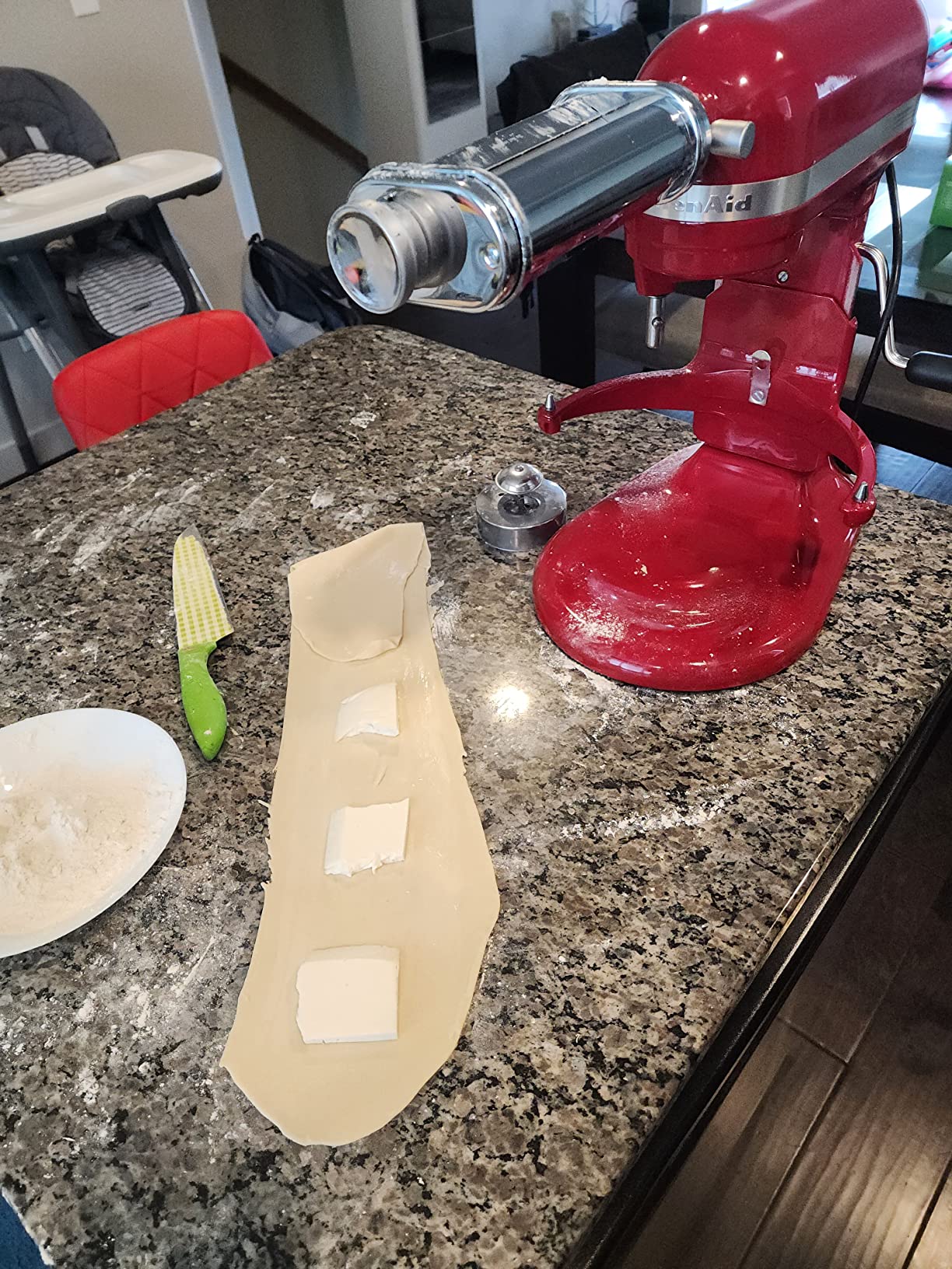 KitchenAid KSMPSA Pasta Roller Attachment, Silver, 1' customer photo 2