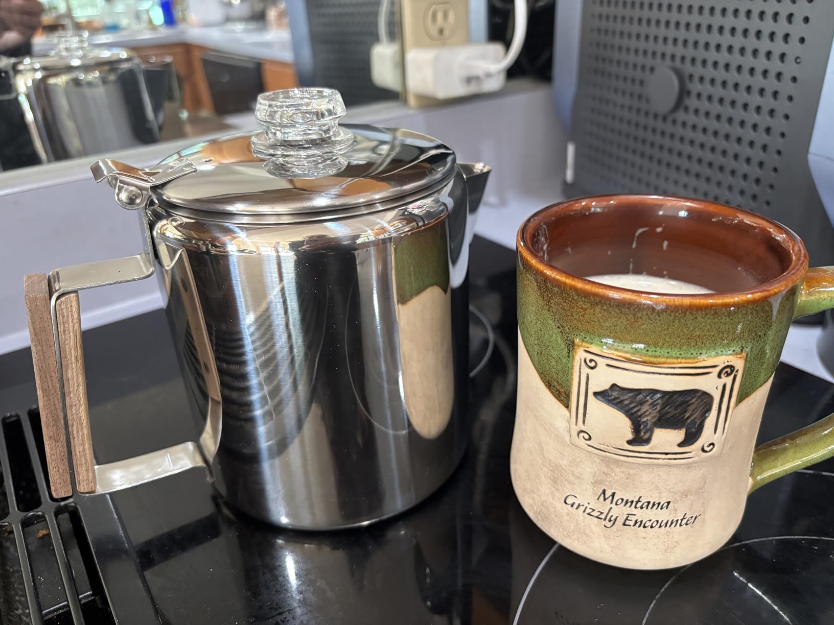COLETTI Bozeman Percolator Coffee Pot - NO Aluminum or Plastic [9 cup] customer photo 1