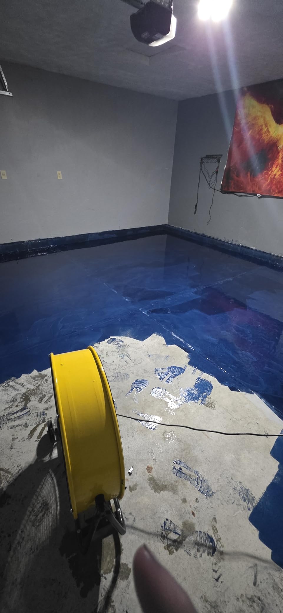Rust-Oleum 299743 RockSolid Metallic Garage Floor Coating Kit, Gunmetal, 70 Fl. Oz customer photo 1
