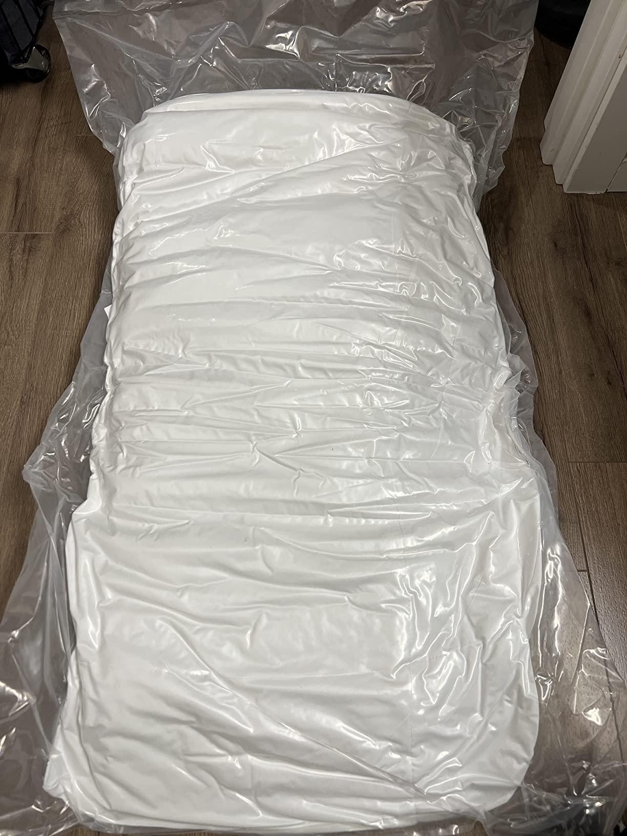 Down Alternative Comforter King Size - Fluffy Duvet Insert - Premium Plush All Season - Luxury Breathable Hotel Cooling Comforter - King, White, 104x86 inches customer photo 2