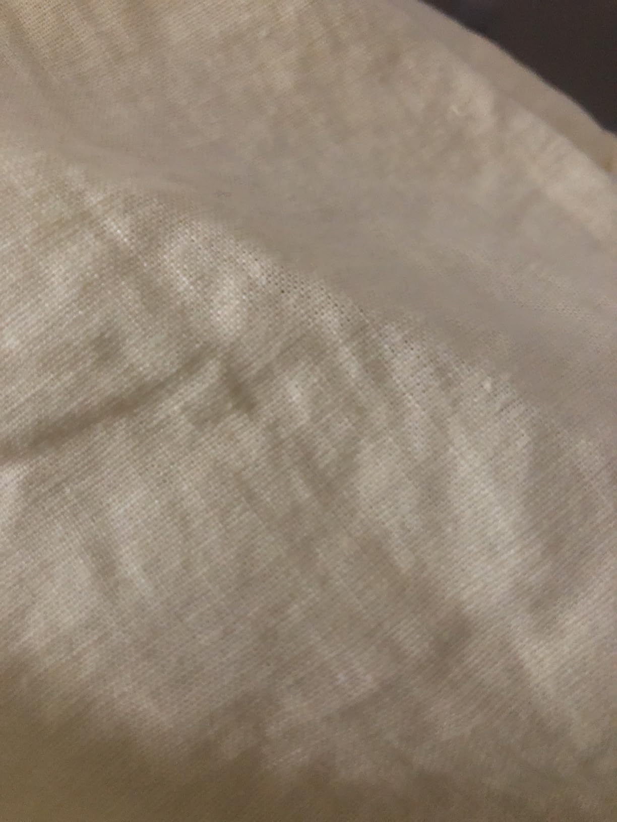 Simple&Opulence Belgian Linen Sheet Set Solid Color - 4 Pieces (1 Flat Sheet, 1 Fitted Sheet & 2 Pillowcases) Natural Flax Cotton Blend Soft Breathable Farmhouse Bedding - Full Size, Linen/Beige customer photo 1