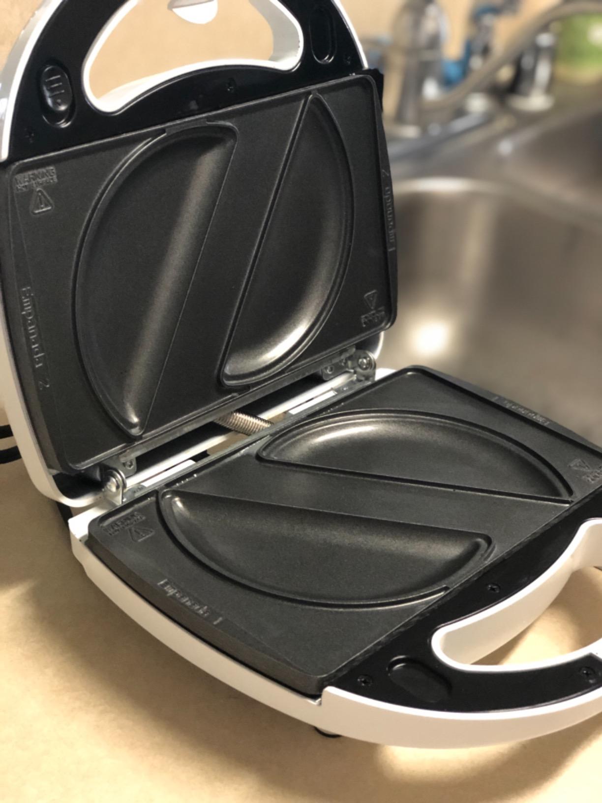Electric Empanada Maker Machine w Dough Cutter & Nonstick Plates - Easier than Press & Molds - Homemade Latin Turnovers, Hand Pies, Dumplings, Stuffed Pastries w BONUS Churro Plates customer photo 1