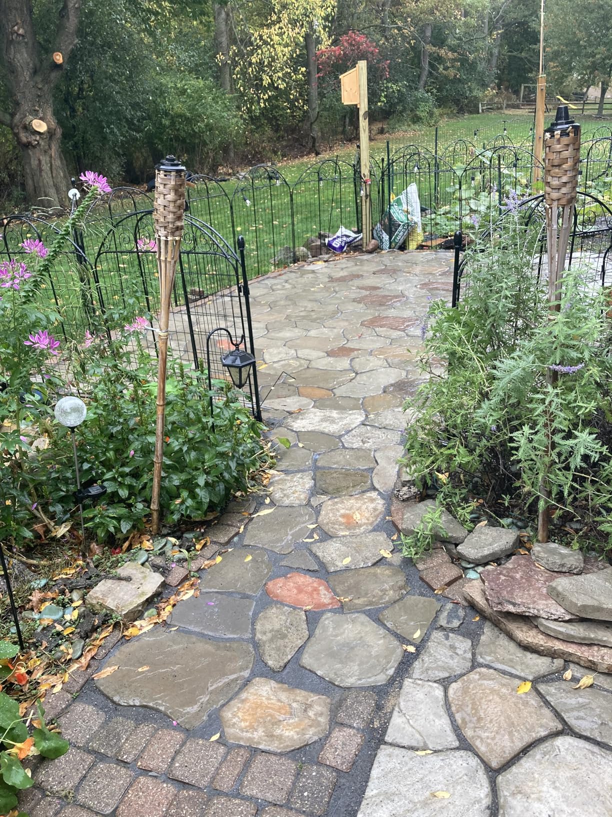 SvitMolds Concrete molds DIY Sold 6 pcs Plastic Moulds Flagstone Casting Concrete Paving Garden Paths Stone Patio Pavers for Garden Walkway #S34 customer photo 2