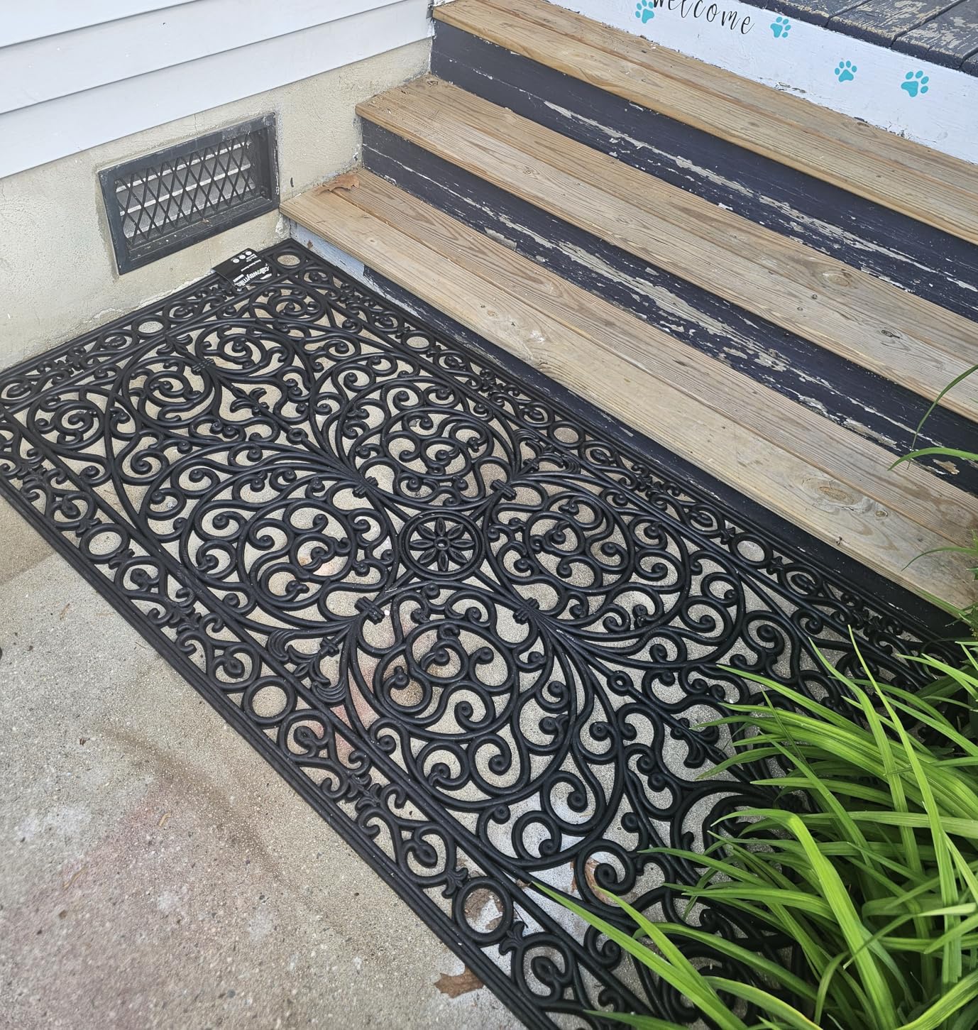 Calloway Mills 900222436 Gatsby Rubber Doormat 2' x 3' customer photo 2