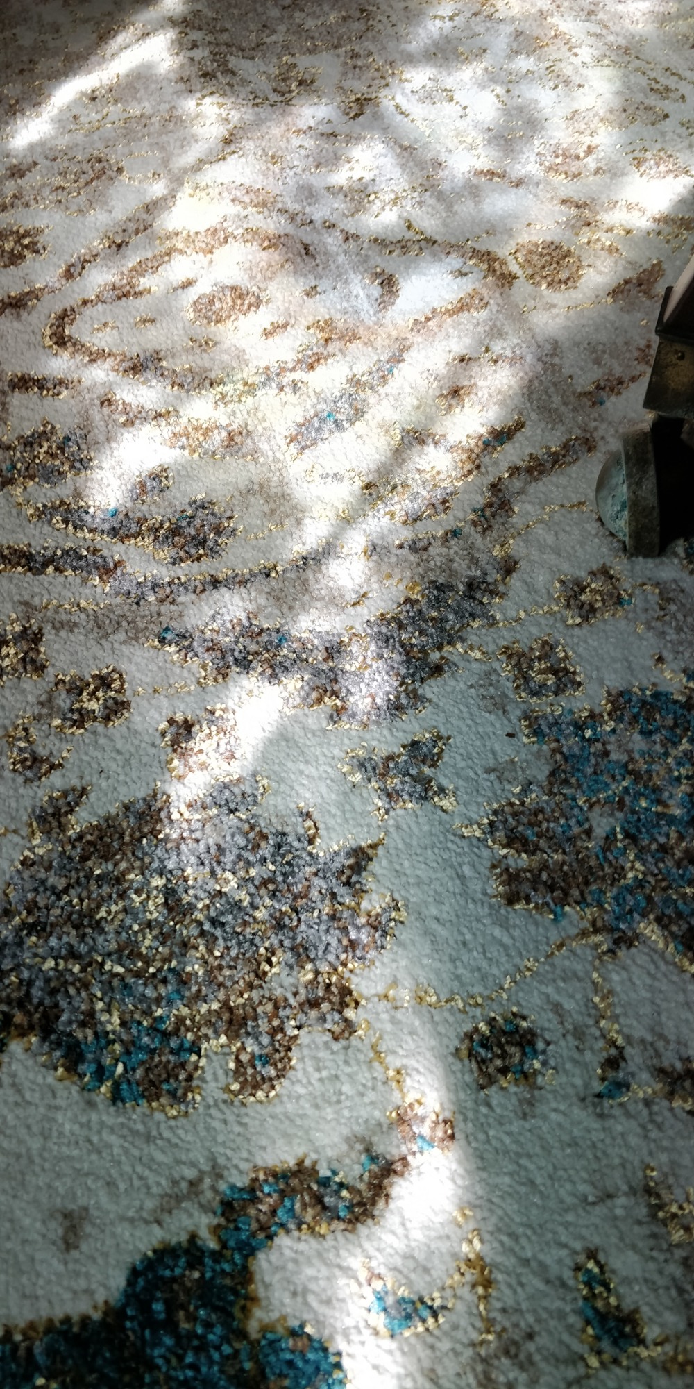 Persian-Rugs Luxe Weavers Rug 6495 - Distressed Floral Area Rug, 8x10 customer photo 2