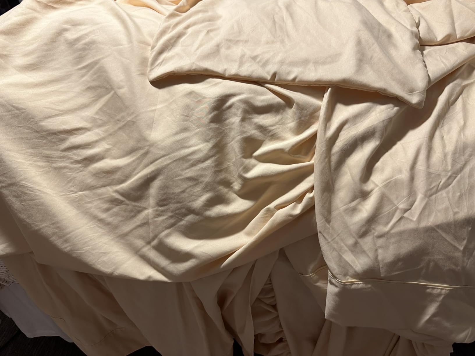 Feather & Stitch 500 TC King Size Bed Sheet Set, 100% Cotton Soft Breathable Bedsheets, 4 Piece 18