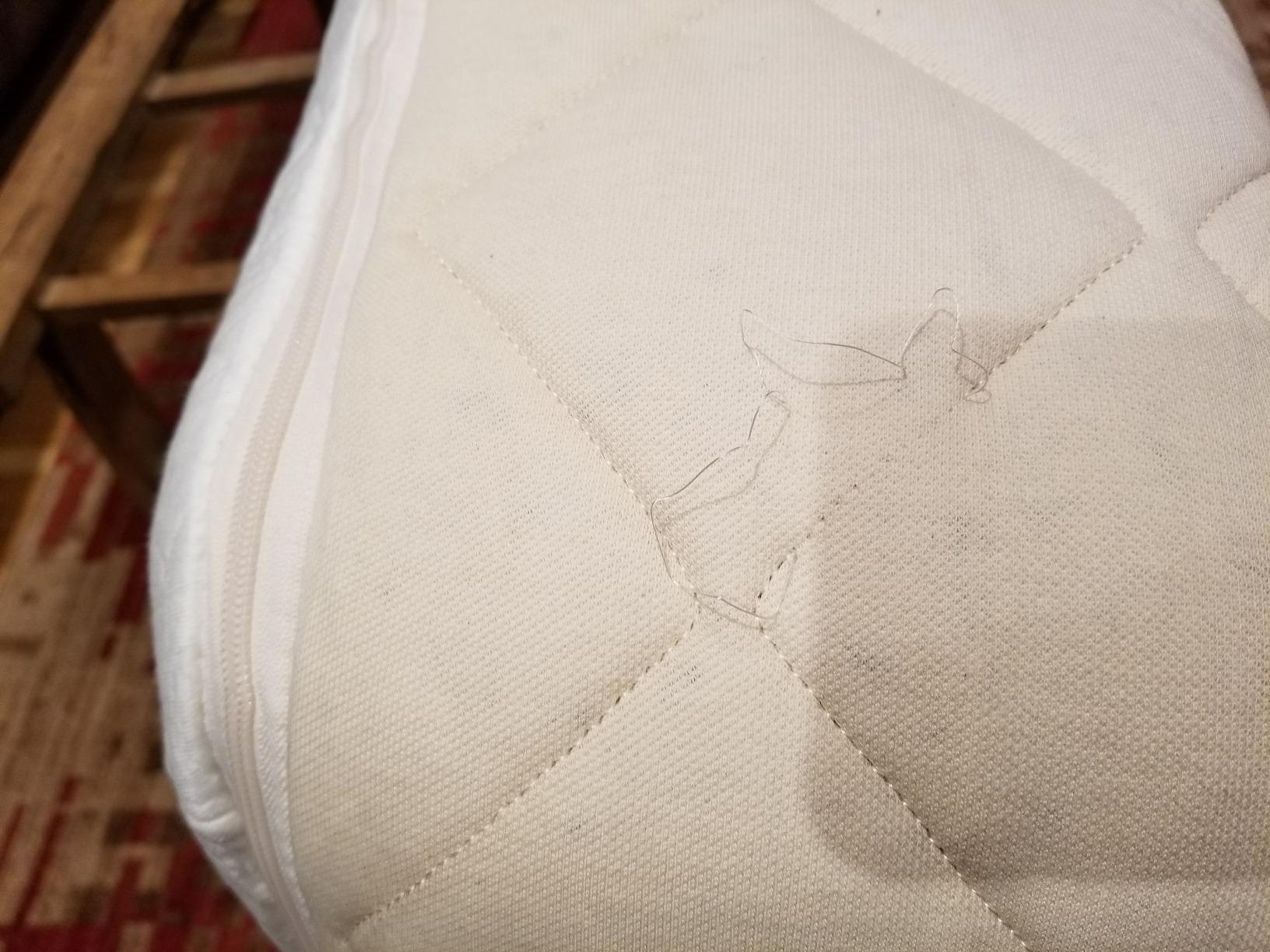 Happsy Organic Hybrid Mattress - Natural Latex - Medium Firm Mattress with Encased Coil Layers customer photo 2