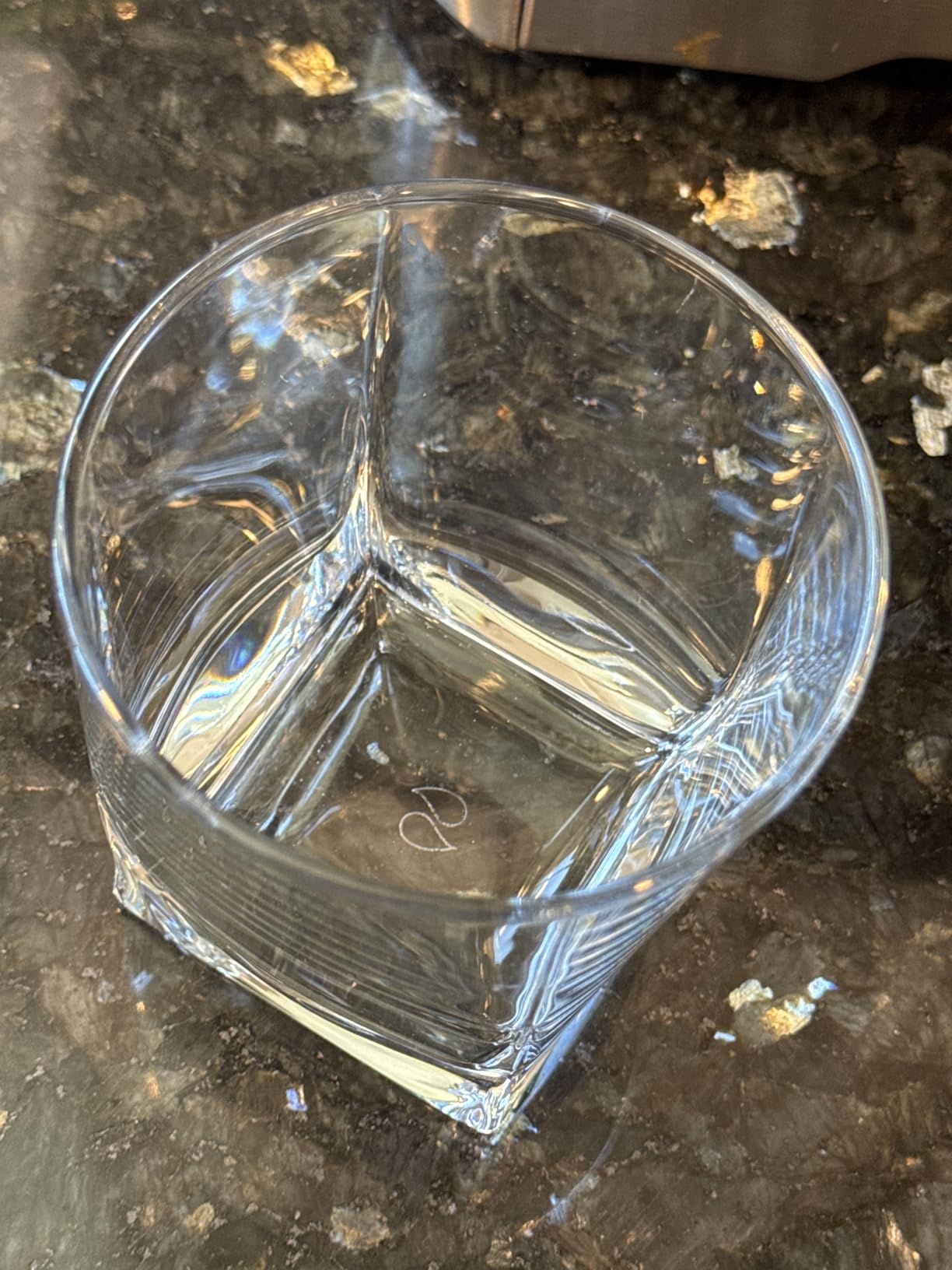 Double Old Fashioned Whiskey Glass (Set of 4) with Granite Chilling Stones - 10 oz Heavy Base Rocks Barware Glasses for Scotch, Bourbon and Cocktail Drinks customer photo 1