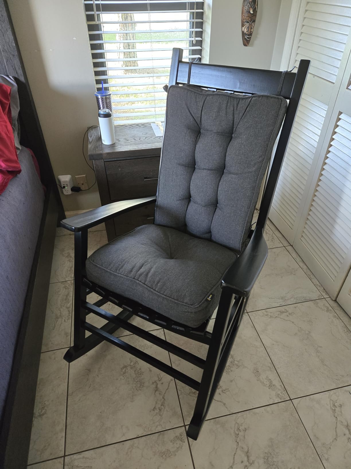 Shine Company Vermont Porch Rocker - Chili Pepper customer photo 1