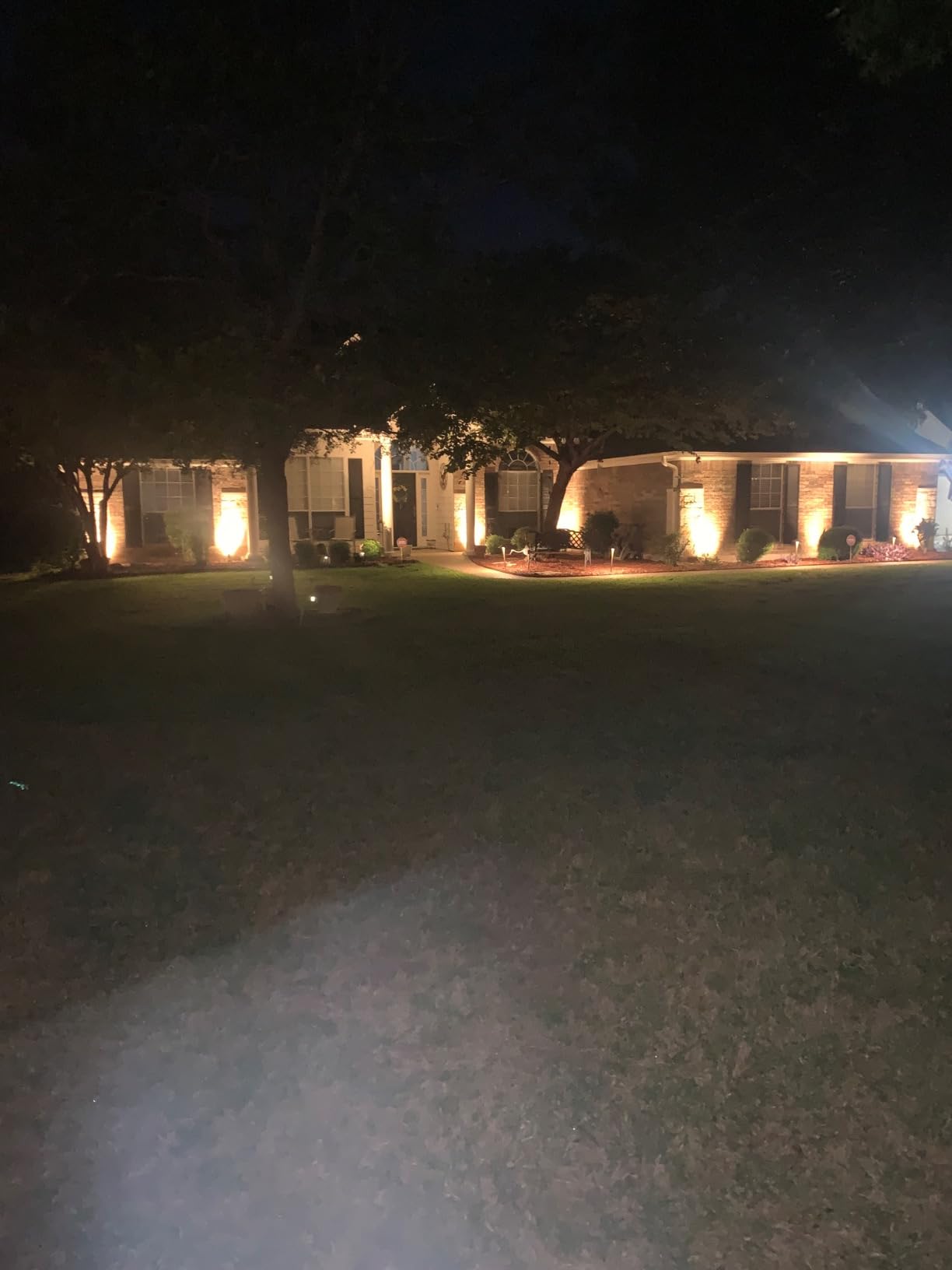 VOLT 12V Brass Bronze LED Landscape Lighting Kit (8 Spotlights, 4 Path Lights) with 150W Low Voltage Transformer customer photo 2