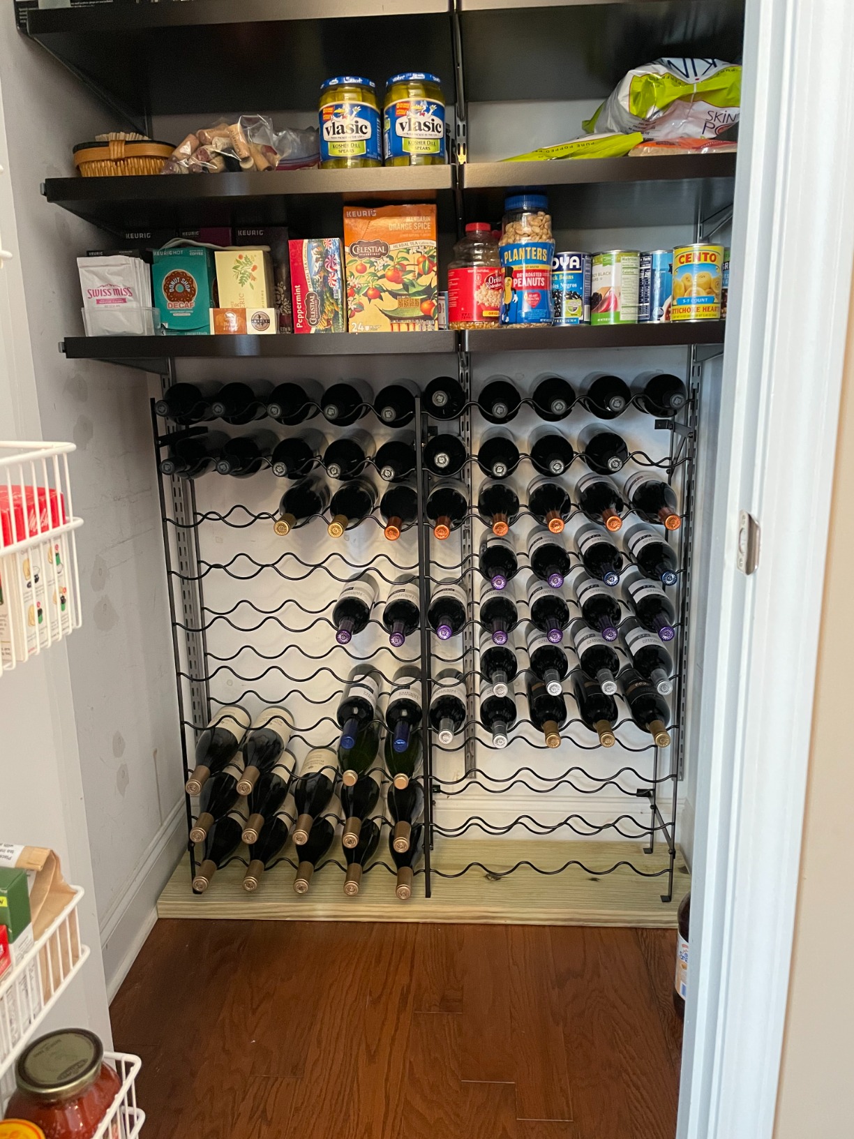 Sorbus Wine Rack Freestanding Floor - Wine Bottle Holder Holds 100 Bottles of Wine - 100 Bottle Capacity Wine Storage for Any Bar, Wine Cellar, Kitchen, Dining Room customer photo 1