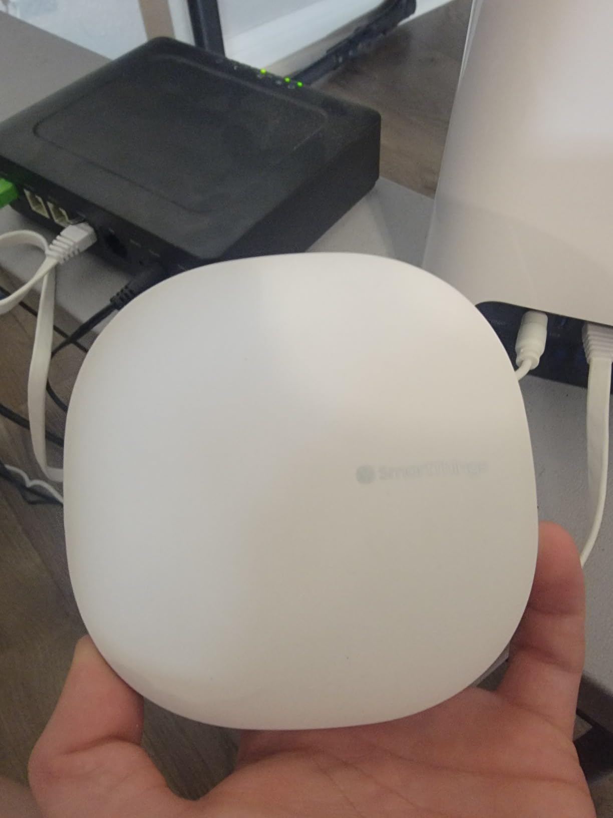 SmartThings Hub 3rd Generation [GP-U999SJVLGDA] - Zigbee, Z-Wave, Cloud to Cloud Protocols customer photo 1