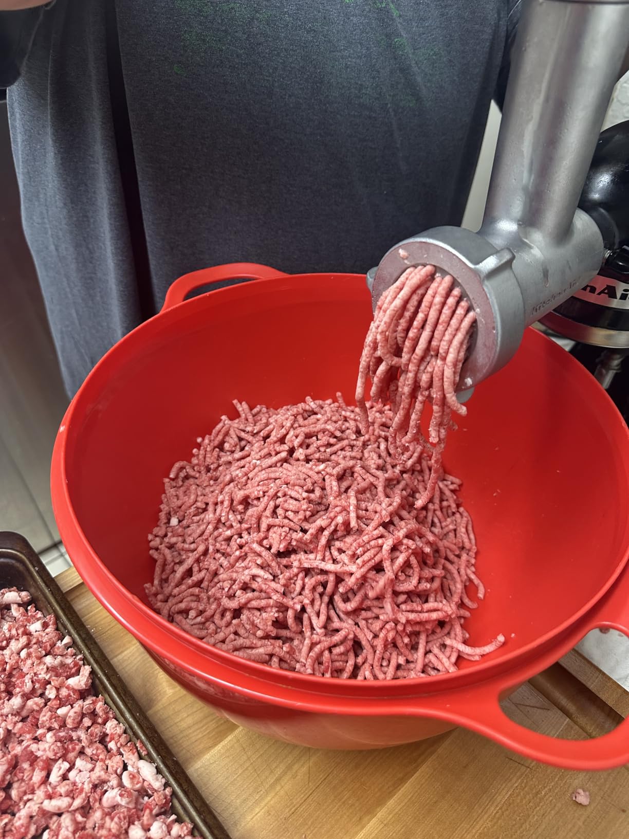 KitchenAid Stand Mixer Attachment, Food Grinder KSMMGA, Metal Food Grinder customer photo 1