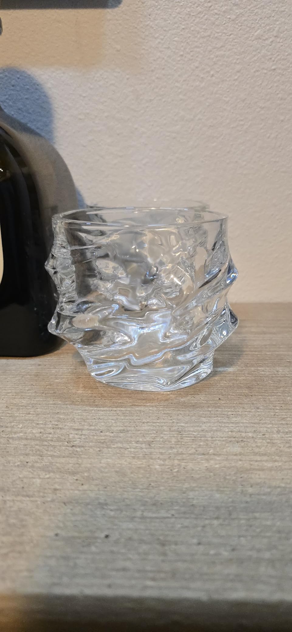 GLASKEY 12 oz Storm Japanese Whiskey Glasses Set of 4, Unique Cognac Glasses, Heavy Thick Bottom Bar Glass for Scotch Bourbon Rum Gin Water Cocktail, Gifts Men Gifts Ideas customer photo 2