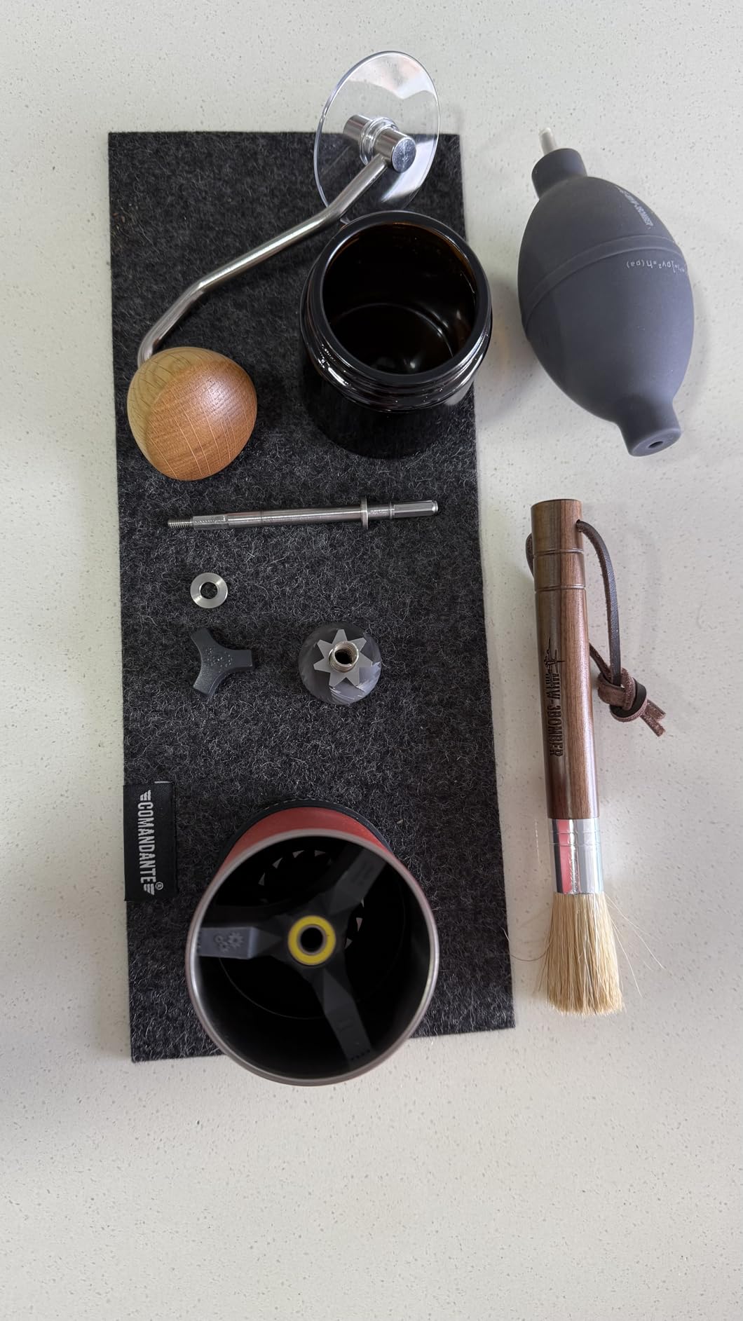 Commandante C40 Hand Grinder MK4 - Black customer photo 2