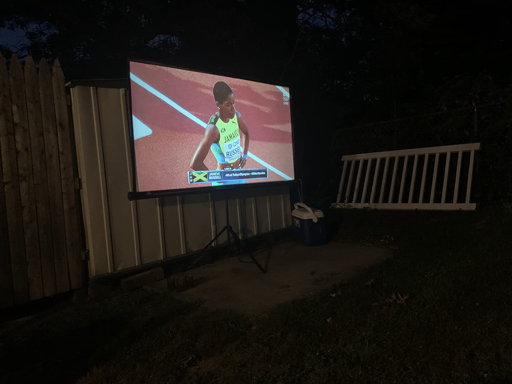 PropVue Projector Screen with Stand 84