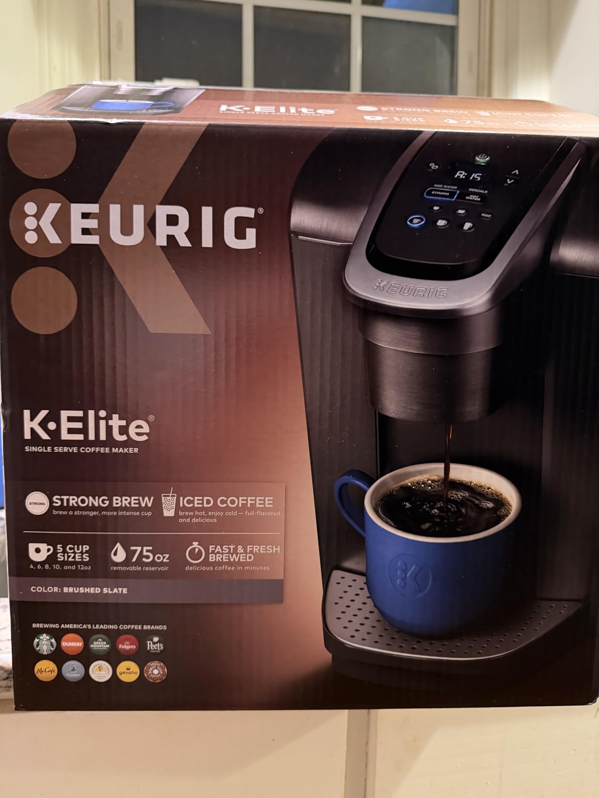 Keurig K-Elite Single Serve K-Cup Pod Coffee Maker customer photo 1