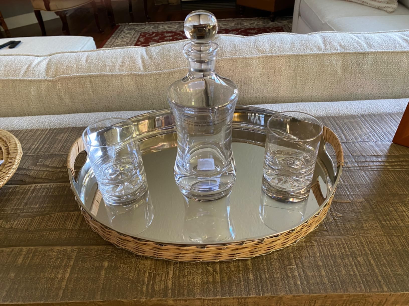 Marquis by Waterford Moments Hourglass Decanter customer photo 1