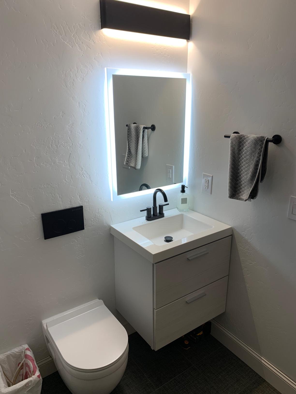 Swiss Madison Well Made Forever SM-WT450 Ivy Wall Hung Elongated Toilet Bowl 0.8/1.28 GPF Dual Flush customer photo 2