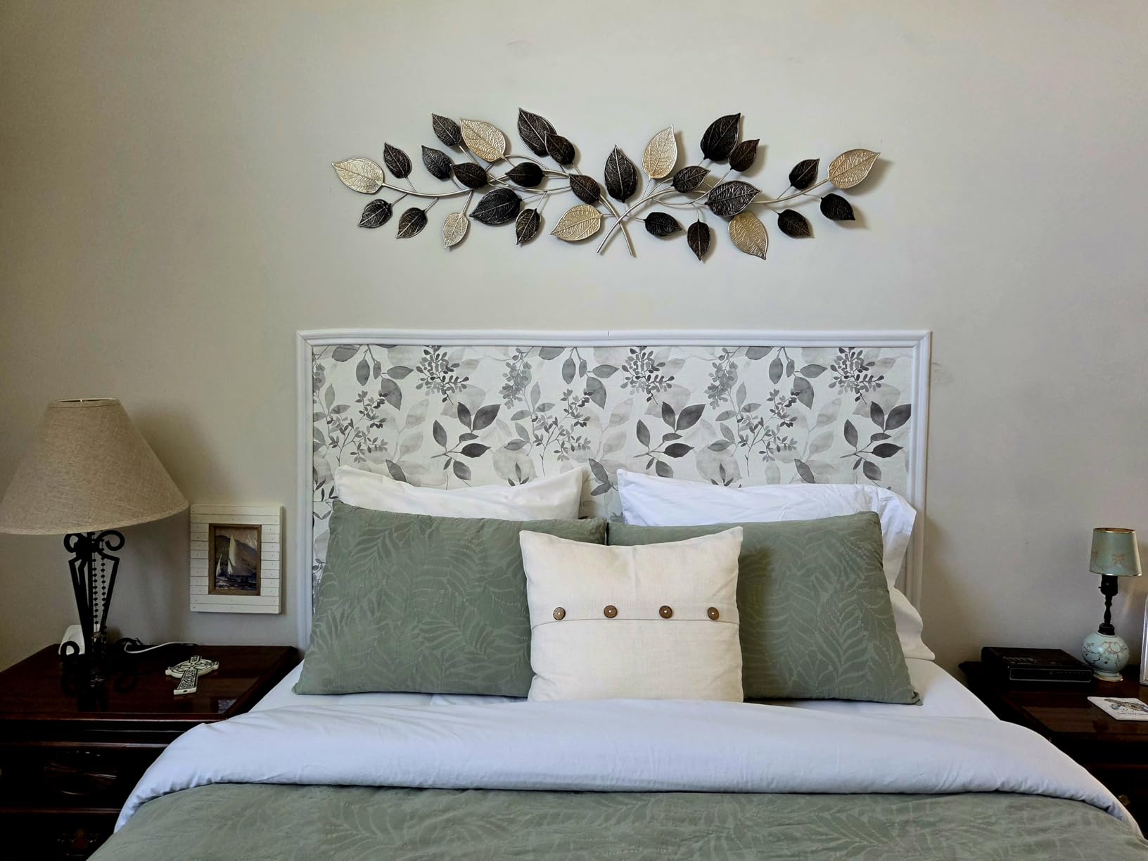 NuWallpaper NUS3144 Breezy Peel & Stick Wallpaper, Grey customer photo 1