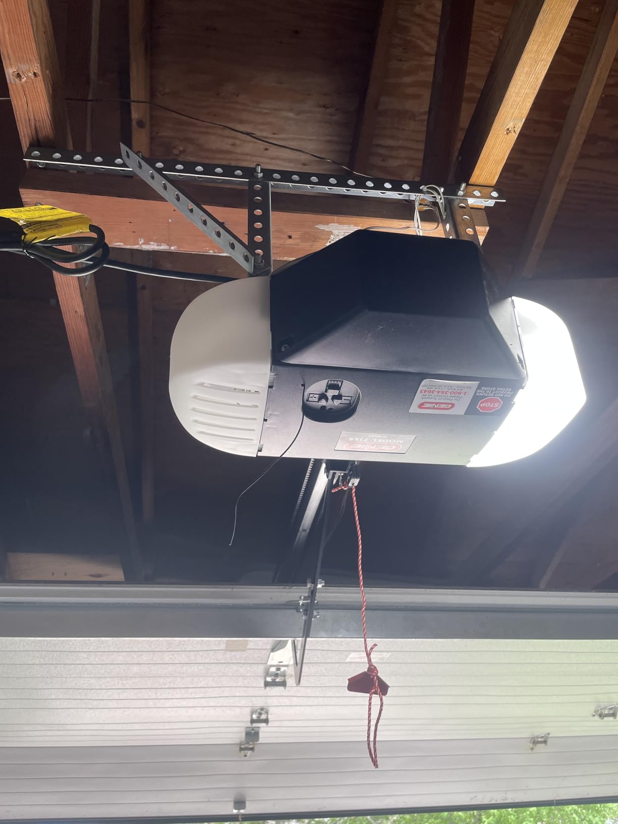 Genie 7155-TKV StealthDrive Connect Smart Garage Door Opener works with Alexa, Ultra-Quiet Belt Drive customer photo 1