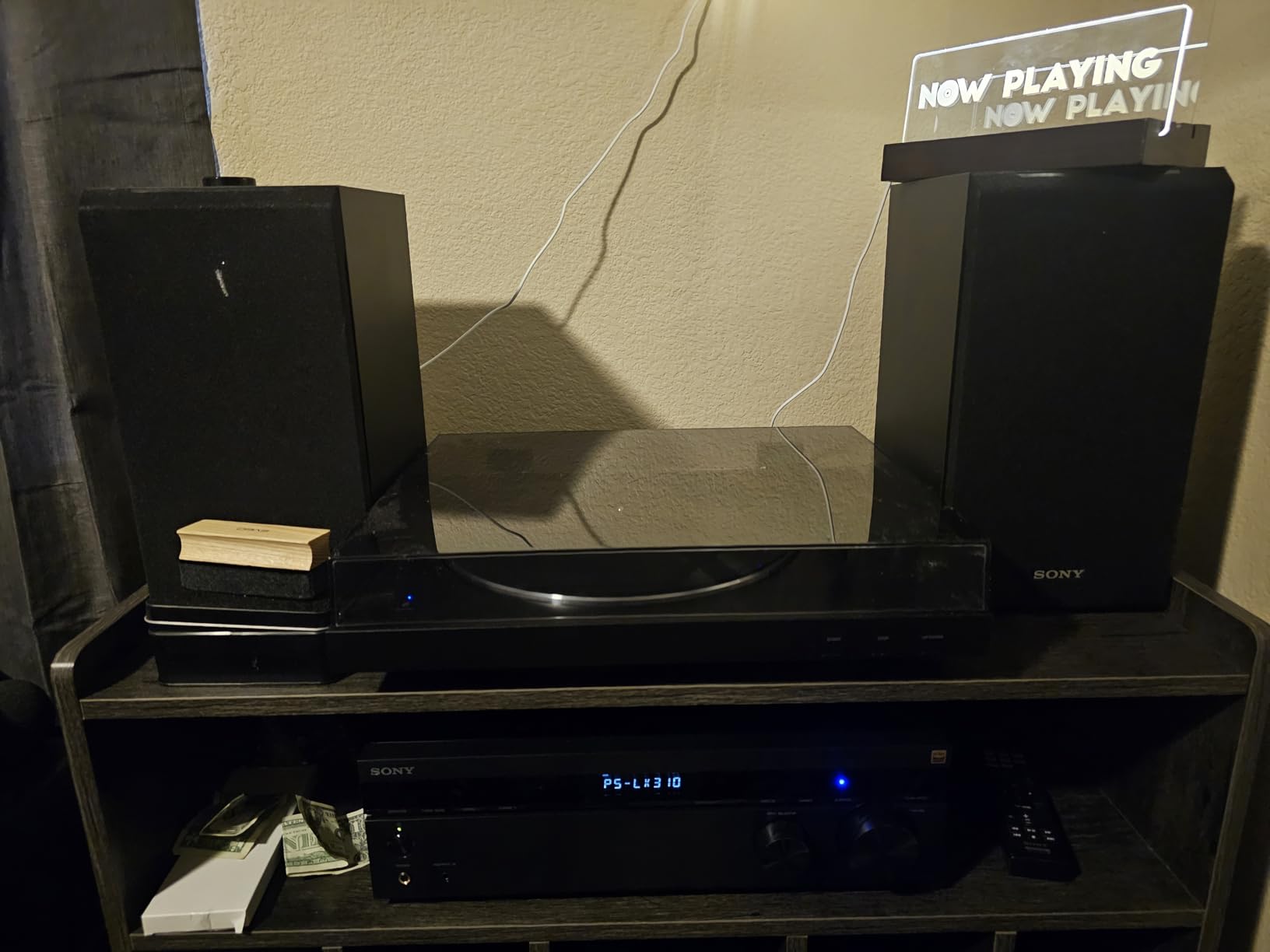 Sony SSCS5 3-Way 3-Driver Bookshelf Speaker System (Black) customer photo 1