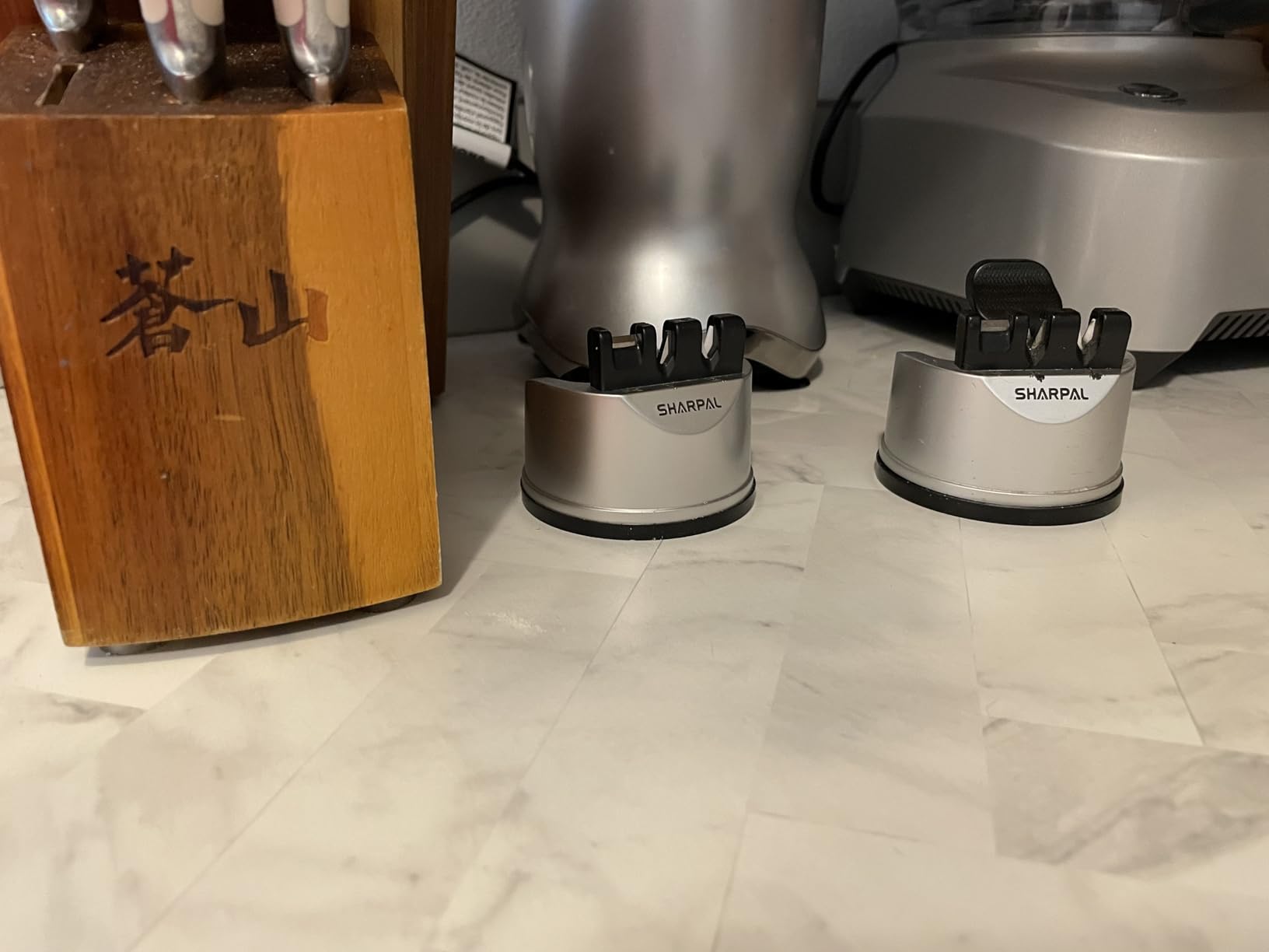 SHARPAL 191H Knife Scissors Sharpener | Repairs, Restores & Sharpens Straight, Serrated & Kitchen Knives - Versatile Sharpening Tool for Blades Fathers Day Gift customer photo 1