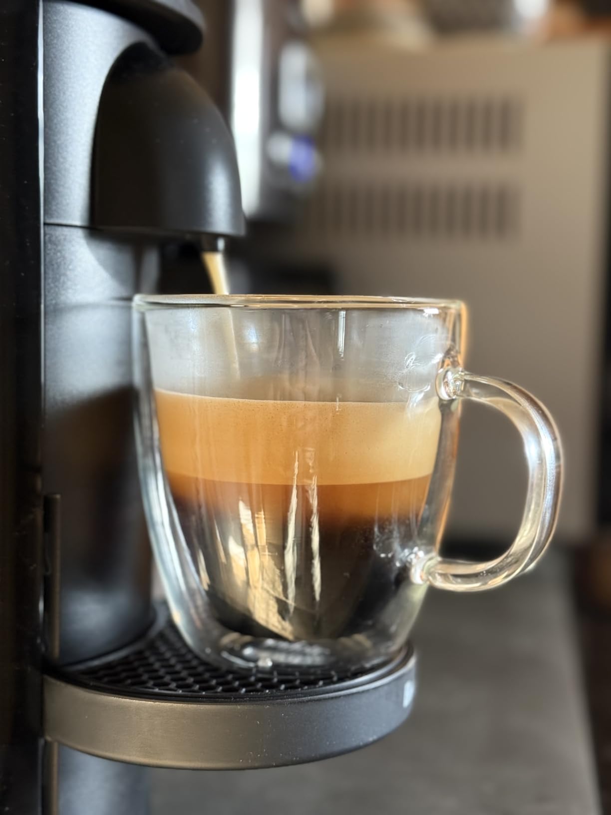 Vertuo Plus Coffee and Espresso Maker by Breville, Ink Black customer photo 1