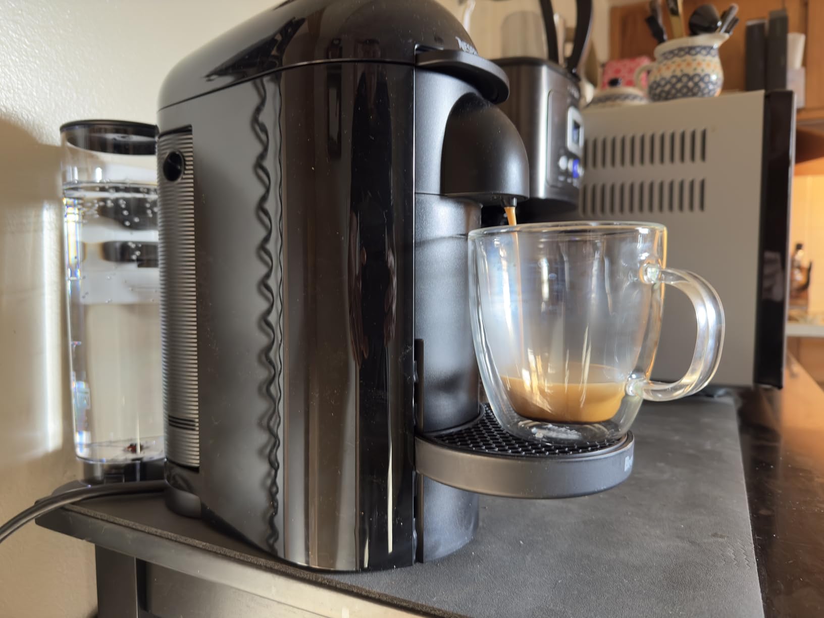 Vertuo Plus Coffee and Espresso Maker by Breville, Ink Black customer photo 2