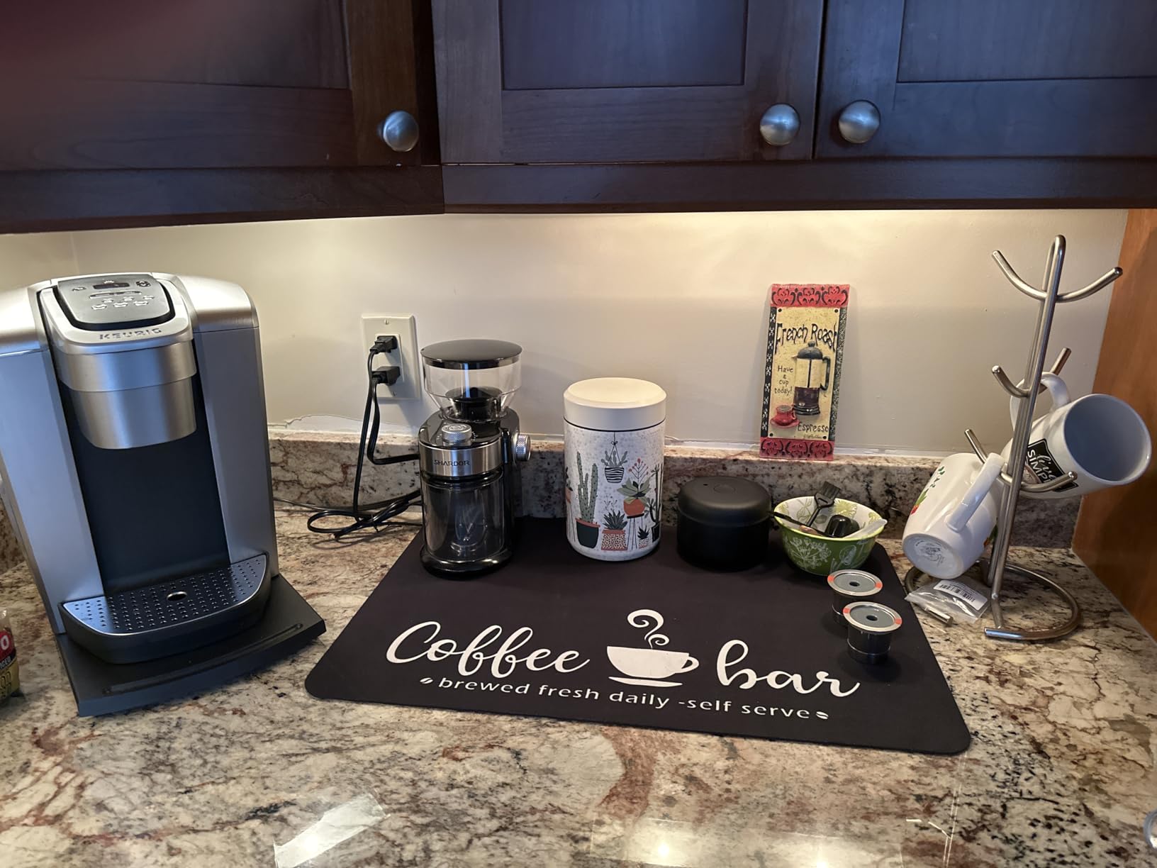 Fellow Atmos Vacuum Coffee Canister - 0.7 Liter, Matte White customer photo 2
