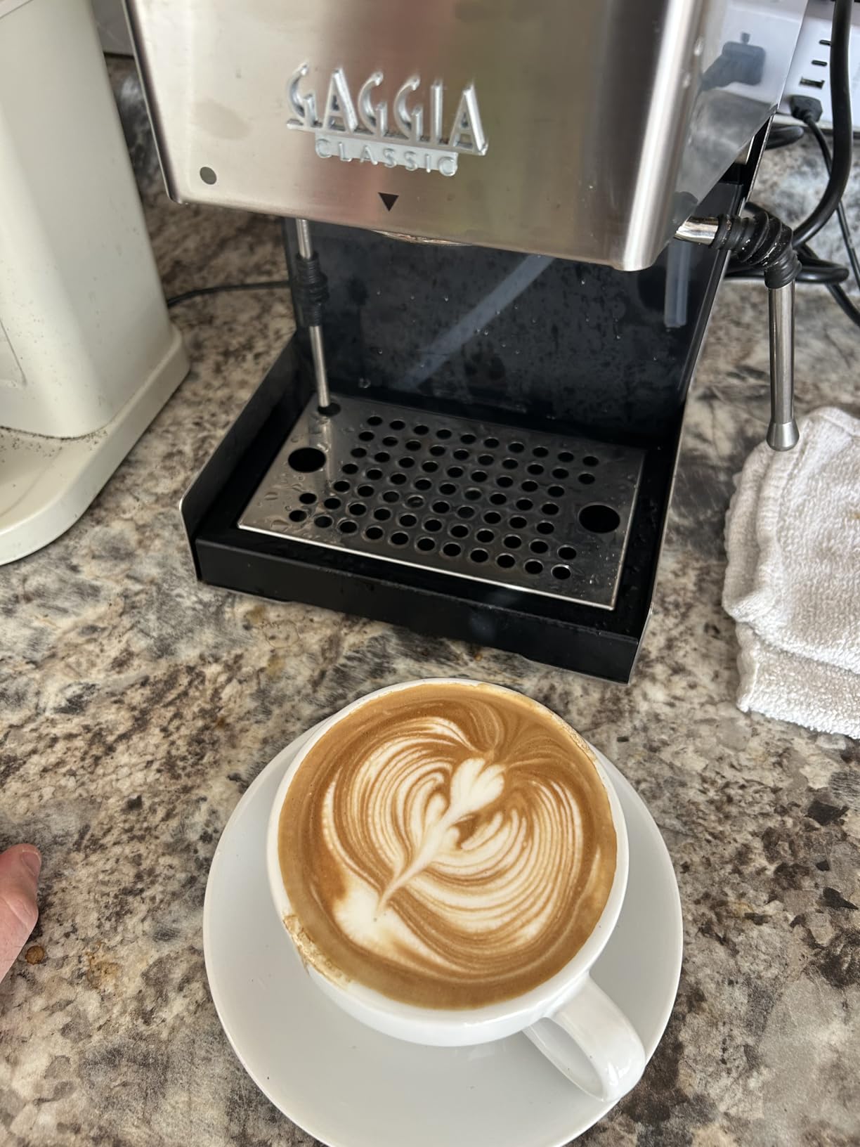 Gaggia Classic Evo Pro Espresso Machine, Thunder Black customer photo 2
