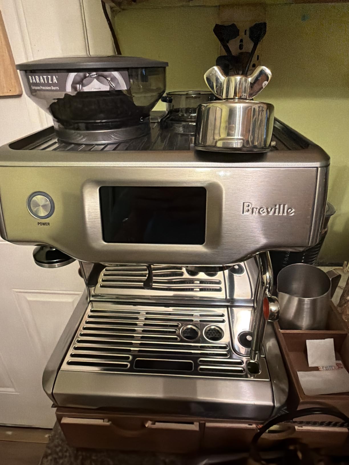 Barista Touch Espresso Machine BES880BTR, Black Truffle customer photo 2