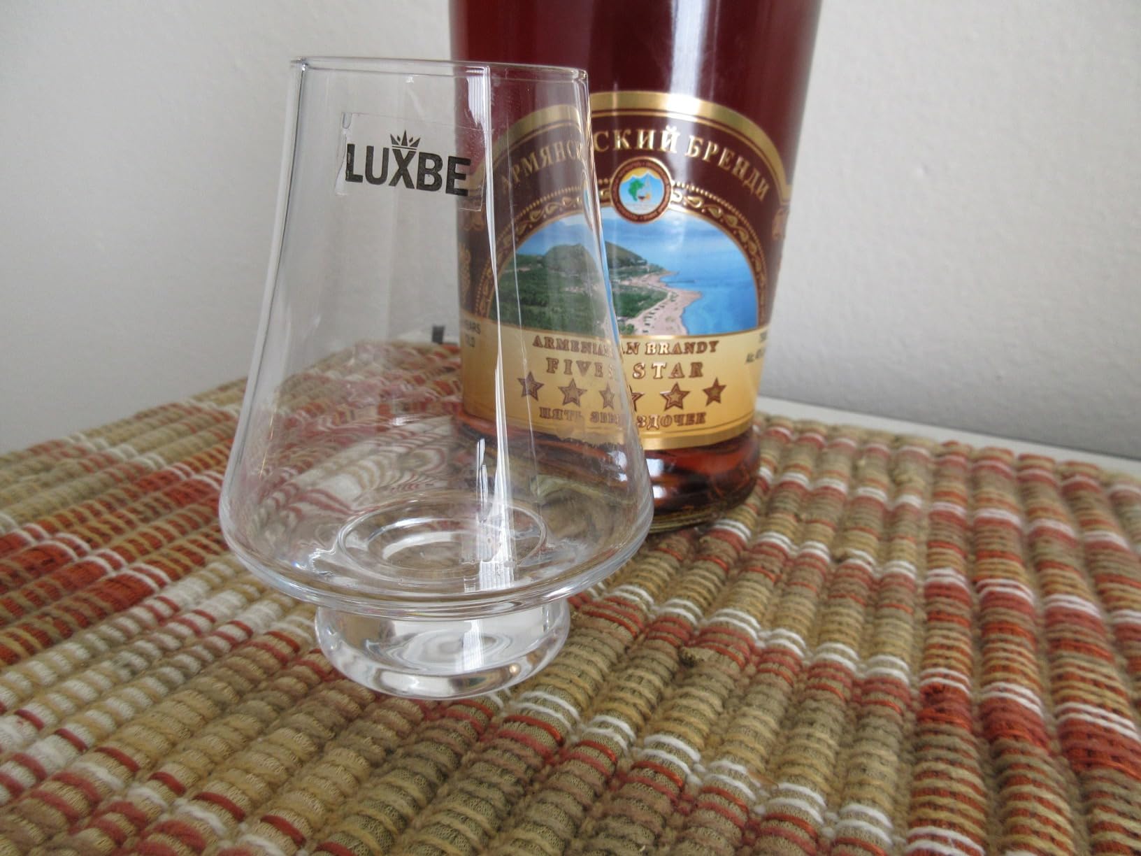 Bourbon Whisky Crystal Tasting Glass Snifter, Set of 4 - Classic Tasting Glasses with Narrow Rim - Handcrafted - Good for Cognac Brandy Scotch - 7-ounce/200ml customer photo 1