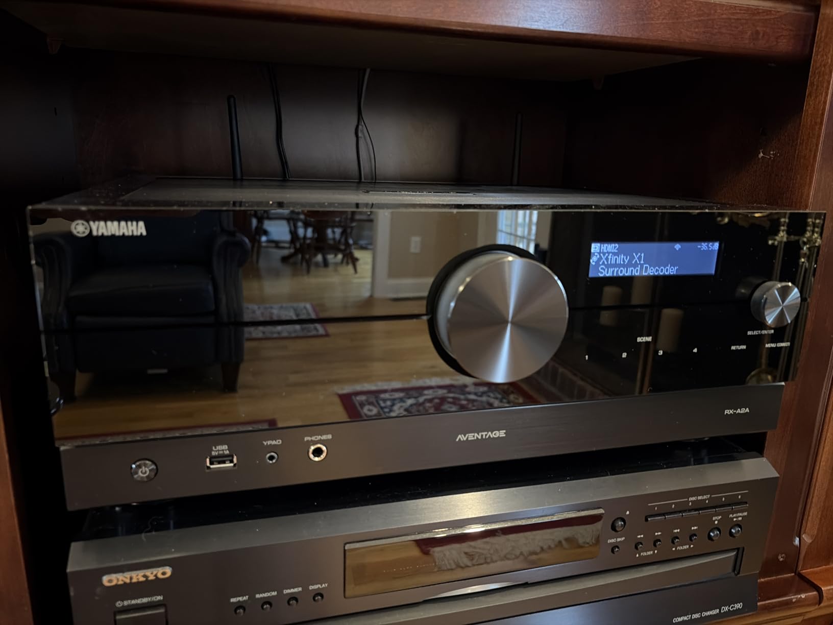 Yamaha RX-A2A AVENTAGE 7.2-Channel AV Receiver customer photo 2