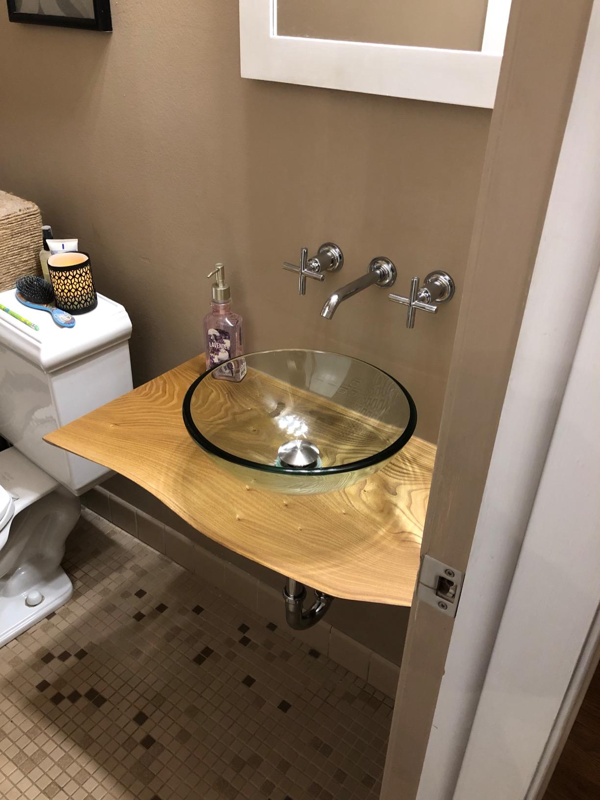 KOHLER Purist Widespread Wall-mount Bathroom Sink Faucet Trim With 6-1/4-in Spout And Lever Handles, Requires Valve customer photo 1