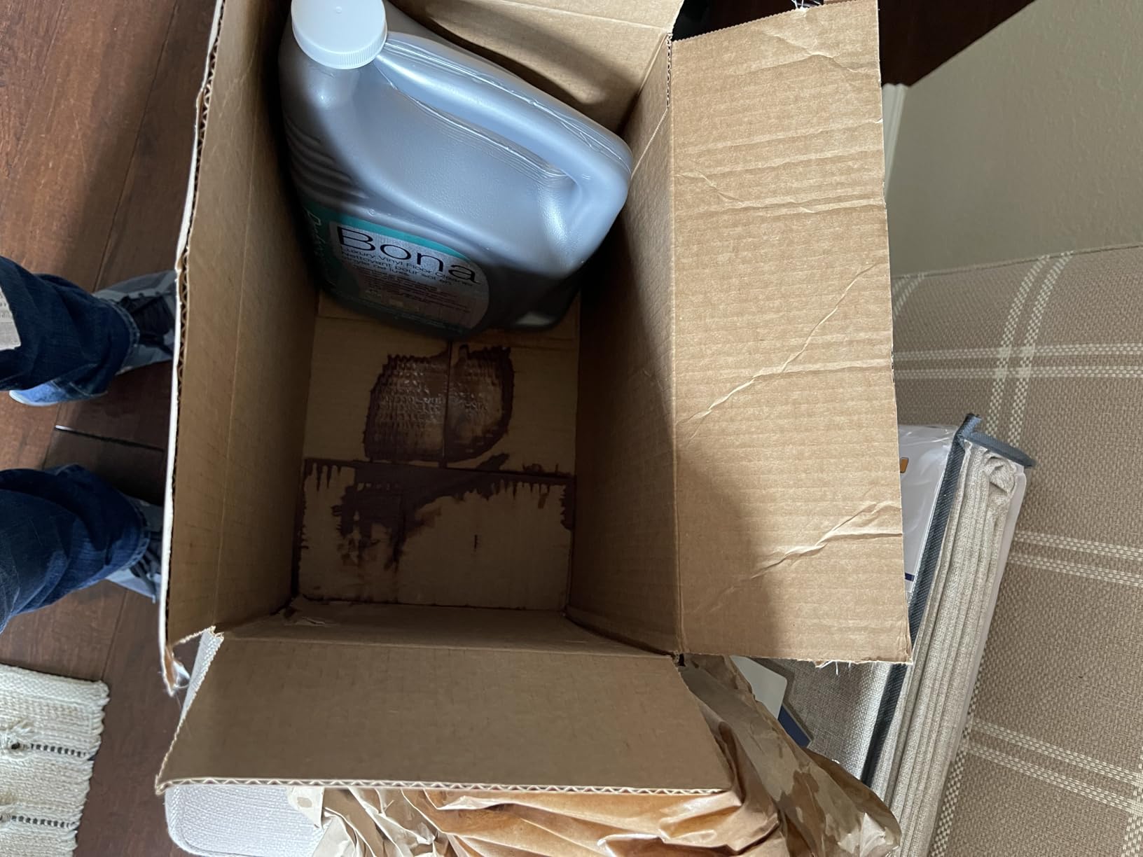 Bona Pro Series Luxury Vinyl Floor Cleaner - Ready to Use Refill - 1 Gallon customer photo 2