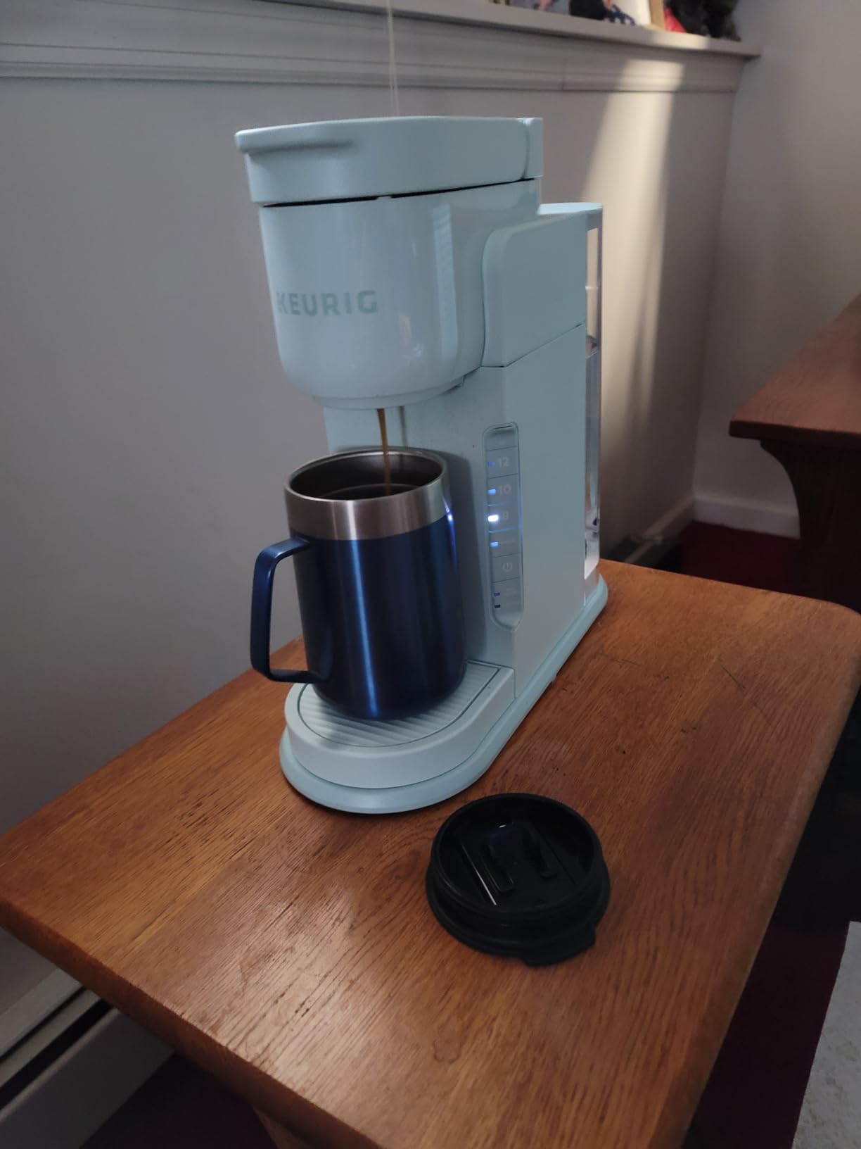 Keurig K-Express Single Serve K-Cup Pod Coffee Maker, 3 Brew Sizes, Strong Button Feature, 42oz Removable Reservoir, Black customer photo 2