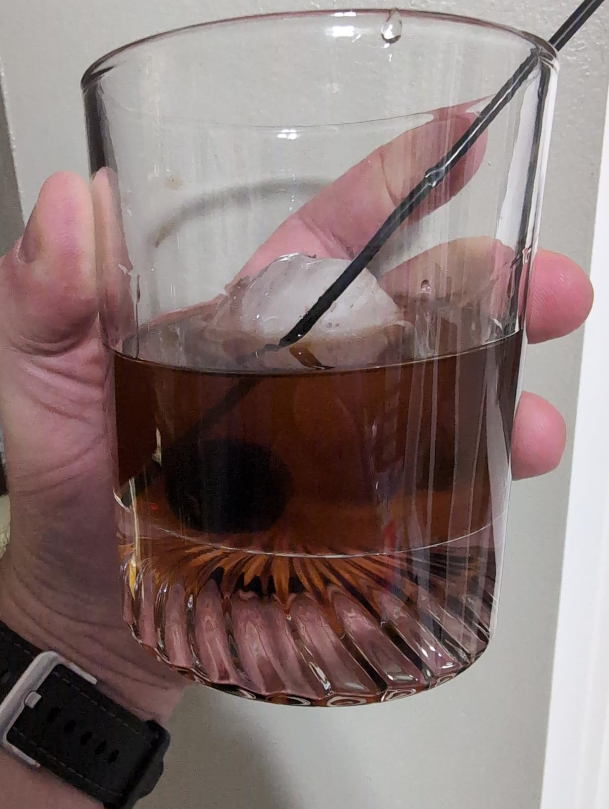 OPAYLY Whiskey Glasses Old Fashioned Glasses Set of 4 12oz Rocks Glasses Gift for Men Women Drinking Bourbon Scotch Cocktails Rum Cognac Vodka at Home Bar customer photo 2
