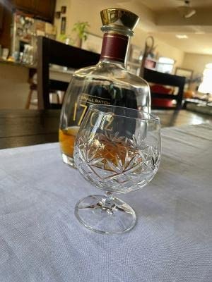 Brandy Snifter Glasses Set of 2 - Small Cognac Glasses for Scotch or Whiskey - Port Goblets - European Crystal 8.5oz - Glenrigg customer photo 1